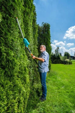 Gardena Accu Telescopische Heggenschaar THS 42/18V P4A Set -Tuin Gereedschap 4078500054287 gardena accu telescopische heggenschaar ths 4218v p4a set 8.390