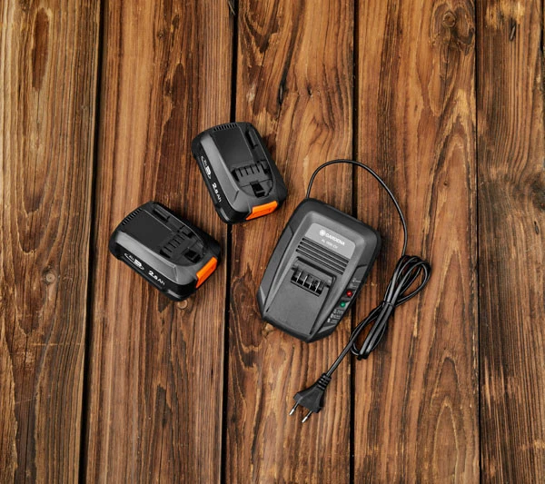 Gardena Startset P4A QC+2x2,5Ah 4 Gardena Startset P4A QC+2x2,5Ah - Afbeelding 2