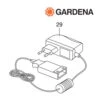 Gardena Oplader Bli-18 -Tuin Gereedschap 8840 00.630.00 gardena oplader t.b.v heggenschaar 8878 840 00.630.00.46 2