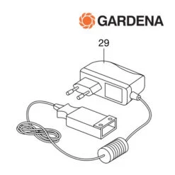 Gardena Oplader T.b.v. 8025, 8840, 8841, 8873, 8878, 8882, 8865, 9333